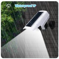 Luces Solares Con Sensor De Movimiento 77 LED Impermeables Para Exterior Luz De Inundación Falso Cámara De Seguridad Sin Cable Para Porche Jardín Patio - details 3
