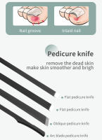 Set De Manicura Y Pedicura Profesional 7/32 Piezas Herramientas De Aseo Incluye Cuidado De Uñas Y Plumas Faciales Para Dedos Y Tobillos - details 13