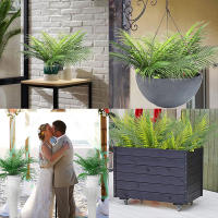 Planta Artificial De Palmera Tropical Con 9 Hojas Verde 20.47 Pulgadas Para Decoración De Jardín Oficina Casa Y Festivales - details 4
