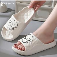 Sandalias De Verano Antideslizantes Para Mujer Con Dibujos De Oso Para Baño Y Hogar EVA Cómodas Plataforma Sin Tacón Para Playa Interior Y Exterior - details 3