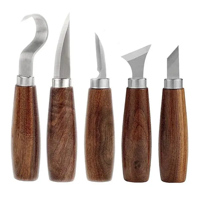 Herramientas de talla de Madera del Cuchillo de talla Profesional de Madera del Cuchillo para el trabajo de La Madera - 1