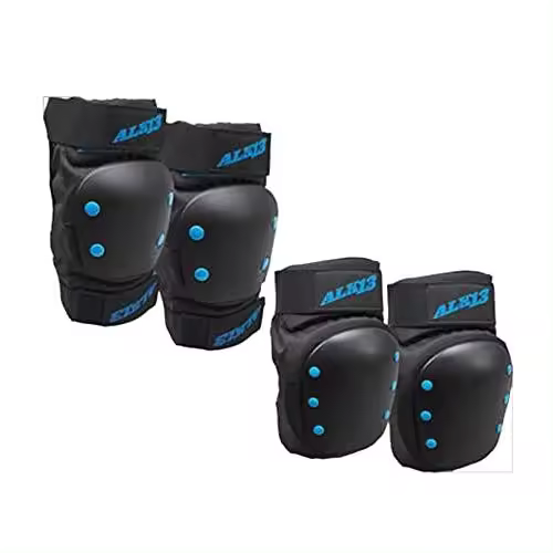 Alk13 Protections Set Skate Longboard BMX Bike Combo Pad/L - 1