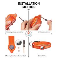 Collar Reflectante Para Perros Mediano Y Grande Con GPS Seguimiento Antipérdida Anillo De Cuello No Aprieta Con Correa De Tracción Para Mascotas - details 13