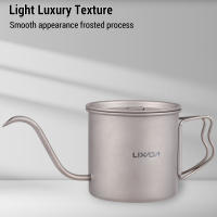 Cafetera De Inoxidable 400ml Lanzadera Para Café Mini Tetera Para Camping Y Viajes Con Mangue De Patuca Apto Para Estufa - details 6