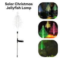 Luz De Árbol De Navidad Solar Impermeable Y Colorida Con Fibra Óptica Luz De Invierno Autónoma Con Enchufe Al Suelo - details 10