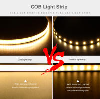 Barra De Luz LED COB 5MM 12V 320Leds/M 3000K 4000K 6000K Alta Densidad Tira Flexible Para Iluminación De Gabinete Azul Rojo - details 3