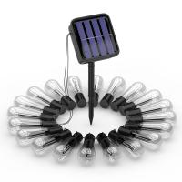 Luces De Cadena Solar LED Para Exterior Decoración De Navidad IP65 Impermeables S14 Guirnalda De Fiestas Para Jardín - details 5