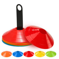 Juego De Conos De Entrenamiento Agility Disc Multi Deporte Para Fútbol Y Otros Juegos De Bola Marcadores De Campo Mini Conos De Entrenamiento - details 0