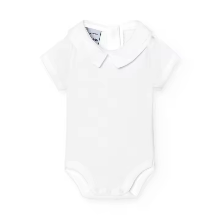 Basicos Babidu pack de 2 bodys cuello polo manga corta - 1
