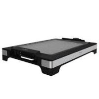Cecotec 3094 Tasty&Grill 2000 InoxStone. Plancha eléctrica de 2000 W Placa RockStone antiadherente Termostato regulable 5 niveles Placa extraíble Apta lavavajillas - details 0