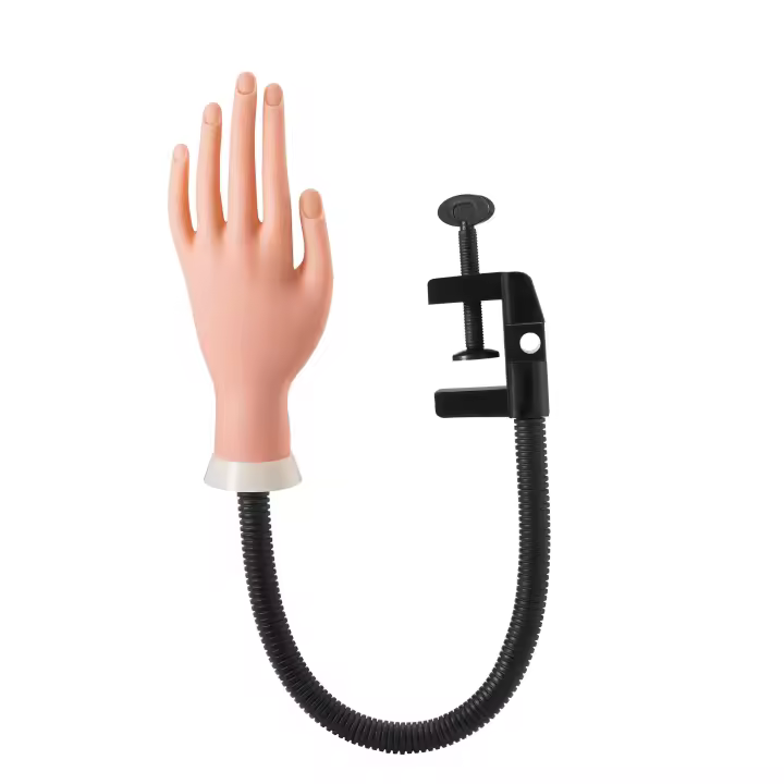 MANO PRACTICAS MANICURA CON SOPORTE (marca: Pollié) - 1