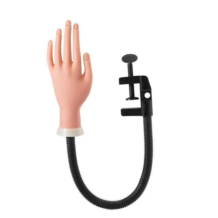 MANO PRACTICAS MANICURA CON SOPORTE (marca: Pollié) - 1