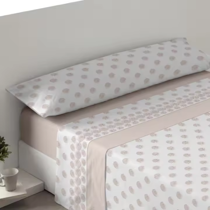KYTZIAS - Juego de Sábanas para Verano Tacto Extrasuave. Tejido 100% Poliéster. Juego de cama 3 Piezas Microfibra. Sábanas de Verano de colores. Ropa de cama lisa y suave. Estampados modernos para cama de 90, 105, 135 y 150 cm. - 1