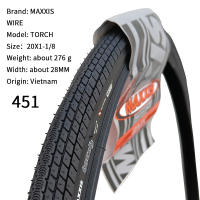 Pneumático De Bicicleta MAXXIS DETONATOR GRIFTER TORCH WIRE Para BMX 20 Pulgadas Tamaño 451 406 Tipo De Uso BMX - details 0