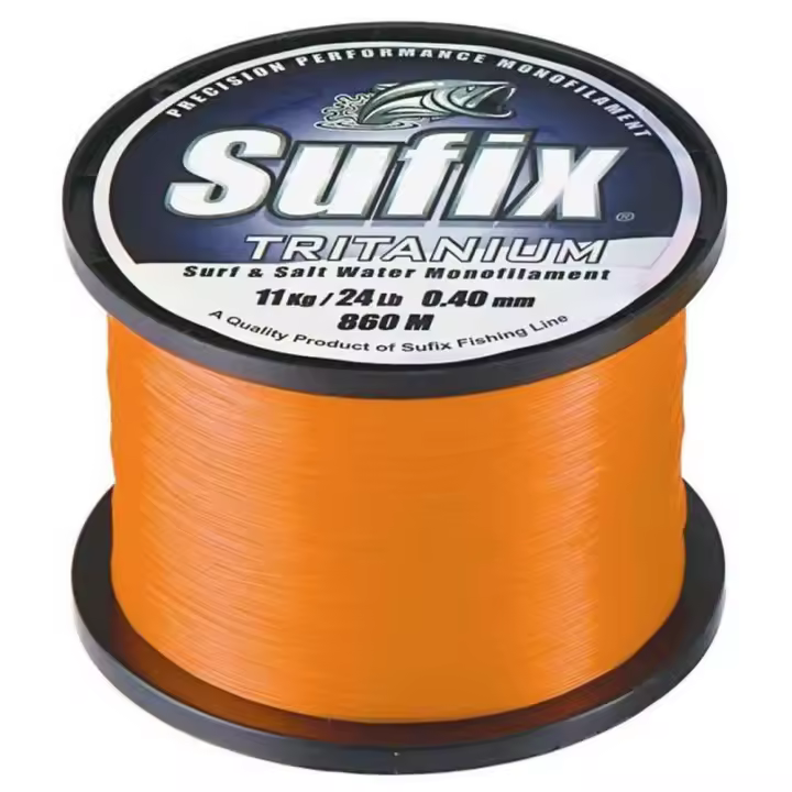 Sufix Monofilamento Tritanium 1/4 Lbs 1120 M Naranja - 1