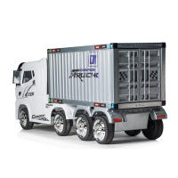 Camión eléctrico para niños BC Truck - Coche eléctrico niños 12v con Remolque de Carga + 4 Motores + Ruedas EVA + Mando Radio Control + Equipo de sonido + Remolque accesible al interior - details 1