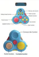 Juguete De Desestresor Para Niños Juego De Cuadrado Mágico Giratorio Para Mesa Controlador De Juego De Dedos Creativo - details 2