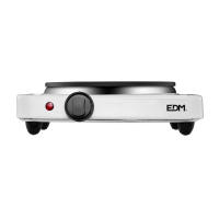 LILI HOME Cocina Eléctrica de 2 Fuegos. Potencia: 1000-1500W Placas: Placa 1: Ø15,5 cm Placa 2: Ø18,5 cm. Funciones adicionales: Indicador luminoso de encendido para mayor seguridad. Regulación de temperatura con 5 niveles, ideal para ajustar la potencia - details 4