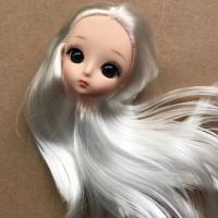 Muñeca De Juguete DIY Con Cabeza De Muñeca De Anime Larga Y Colorida Ojos Estelares Para Niñas Regalo De Vestir Muñeca De 1/6 - details 35