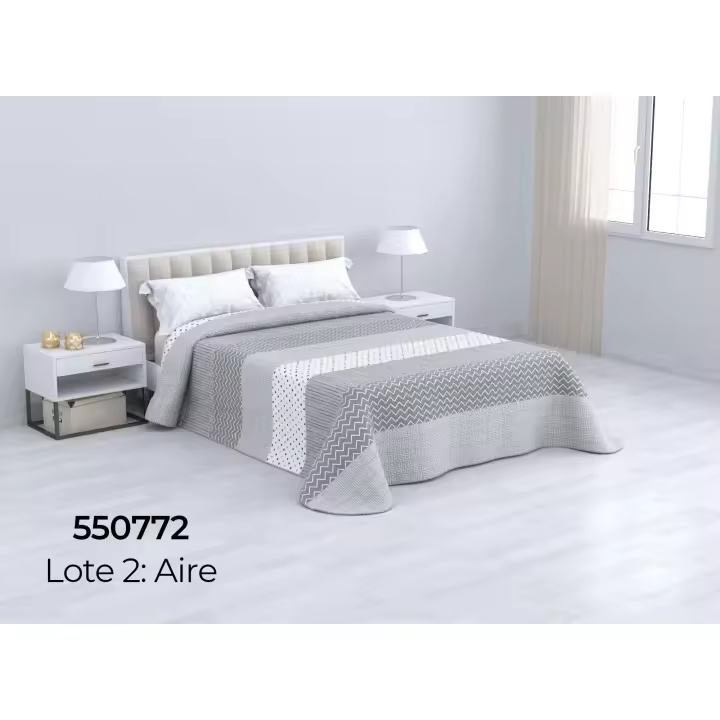 Colcha Bouti de Verano- Elegante y Ligera, 100 gr/m2, Varios Modelos y Medidas Disponibles para Decorar tu Espacio con Estilo y Frescura - 1