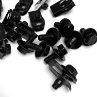 Juego De 10 Piezas De Tornillos Autoperforantes M6 Para Coche Clavos De Cuerpo De Vehículo Tornillo De Enganche Universal Para Motor Cubierta Anti-salpicaduras Guardia De Protección Herramientas De Fijación De Chasis De Coche - details 2