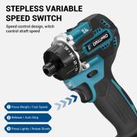 Destornillador Eléctrico Sin Cable De 1/4 Pulgada Con Torque De 280N.m Para Batería Makita 18V Herramienta Eléctrica Drillpro Para DIY En El Hogar - details 4