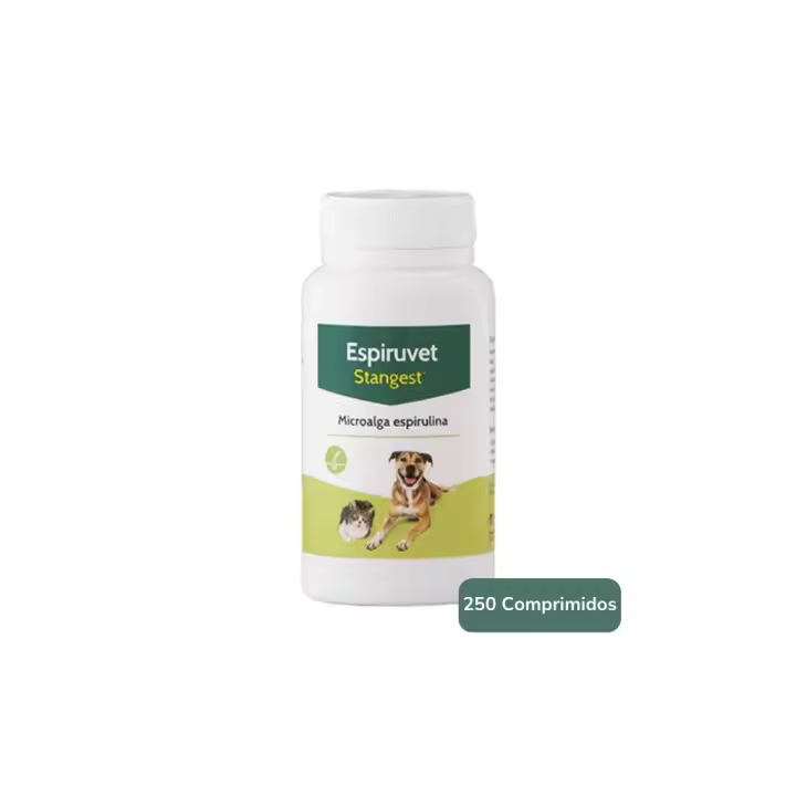 STANGEST - Espiruvet - Alimento Complementario para Perros y Gatos de Microalga Espirulina - 1