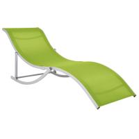vidaXL Tumbonas plegables 2 unidades textilene Crema, Taupé, Verde Sillas de Exterior Ideal para jardín, playa, piscina, terraza Tumbona Piscina Tumbonas Playa Tumbonas Jardín Exterior - details 1