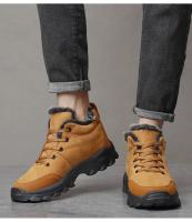 Botas De Nieve Para Hombre Invierno Con Pelo De Zorro Zapatos Deportivos Al Aire Libre 2023 Nuevo Calzado Cálido Para Hombre Botines Botas Hombre - details 5