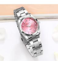Reloj De Lujo Para Mujer 29mm Moda Acero Inoxidable Con Diamantes Rosa Minimalista Reloj De Pulsera Para Niña Viajes Al Aire Libre - details 7