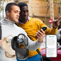 Auriculares con traducción de idiomas en tiempo real con IA, versión mejorada 2025, auriculares con traducción de IA de oído abierto, auriculares con traductor para Android e iOS, auriculares con traducción a 144 idiomas para iOS y Android - details 2