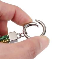 Lanyard De Teléfono Con Diamantes Plateados Correa De Muñeca Antipérdida Para Adultos Material De Poliéster Tamaño 24cm - details 5
