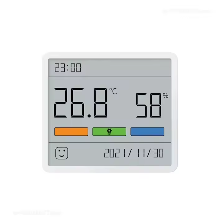Xiaomi DUKA Atuman Estación Meteorológica Digital LCD Medidor De Temperatura Y Humedad Con Reloj Para Interior Hogar - 1