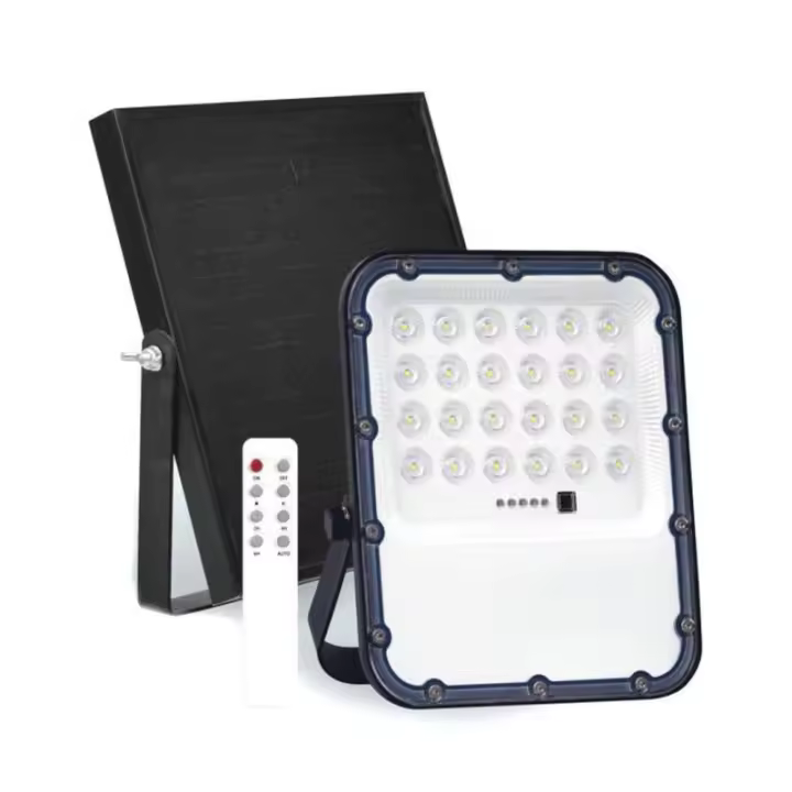 Foco Proyector Solar Exterior LED - 50W-100W-200W-300W - ORION - Impermeable - Placa Solar - Luz Fría 5000K - 1