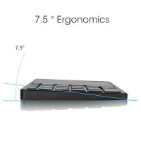 Teclado Numérico Inalámbrico USB+Bluetooth Con Touchpad Para Mac OS Windows IOS 22 Teclas Compatible Con Digital Keyboard - details 3