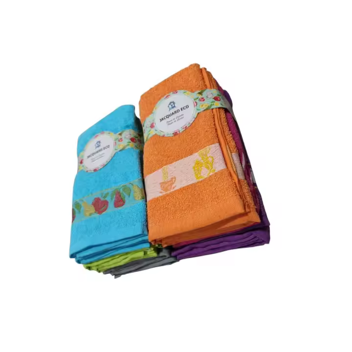 JIMENÉZ HOME Paños de Cocina de Algodón Jimenéz Home 6/12 Unidades tamaño 50x50cm - 1