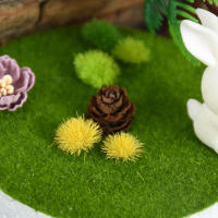 Moss Artificial De Madera Para Decoración De Paredes Hogar Y Jardín Vida Eterna Falso Pasto Planta Mini Accesorios Para Flores - details 2