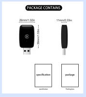 Adaptador Wireless Carplay Android Auto 2en1 Dongle Inteligente 2024 5G WIFI Para iPhone Y Android Compatible Con Volvo Benz MG Kia Chery VW - details 13