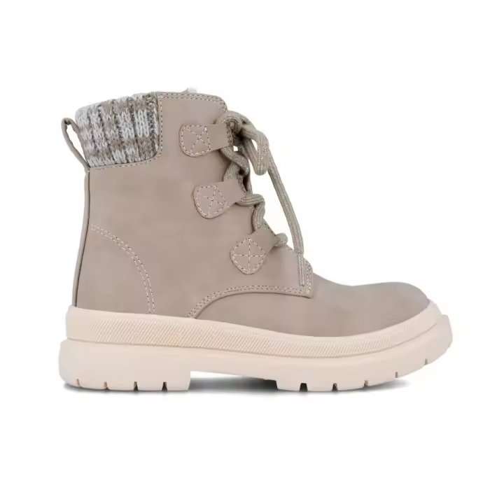 Botas militares niña GARVALIN 241560-C208 BOTA CORDONES TAUPE 33106 24I - 1