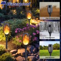 12 Luces Solares para Exterior, Luces de Jardín with Energía Solar a prueba de Agua, Luces Solares para Exterior para patio. - details 2
