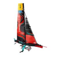 Construcción De Barco De Carreras Emirates Team New Zealand AC75 Juguete Clásico De Navegación Para Niños Set De Bloques Técnicos 962 Piezas Regalo De Cumpleaños - details 4