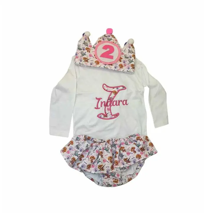 Personalizameatugusto Conjunto cumpleaños con la tela que mas te guste - 1