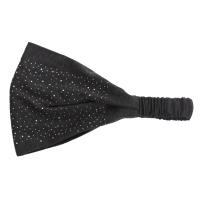 Diadema de strass lisa, banda elástica ancha para el pelo, cinta deportiva para yoga y accesorios femeninos - details 8