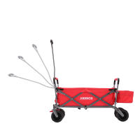 AREBOS Carro de Mano con Techo Plegable y Bolsa XXL | Ruedas Giratorias de 360° - details 23