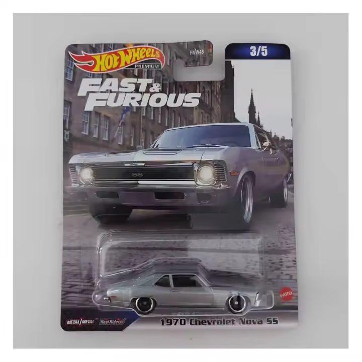 Hot Wheels Premium Fast & Furious 1970 Chevrolet Nova SS 3/5 - 1