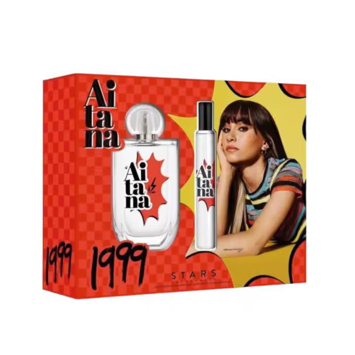 Aitana 1999 Estuche de regalo Cofre de regalo de Eau De Toilette para mujer Spray 80ml + Hair Mist 10 ml - 1