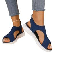 Sandalias Deportivas para Mujer Moda Zapatos with Punta Abierta Cuña Lavable de Verano Sandalias para Caminar - details 1