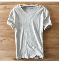 Camiseta De Algodón Suave Para Hombre Verano Estilo Italy Casual Cuello Redondo Manga Corta Transpirable Ropa De Marca - details 4