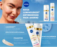 NIVEA LUMINOUS 630 Pack ahorro - Contiene Serum Facial Antimanchas + Fluido CC con color FP30 (Tono Claro) - details 0