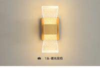 Lámpara De Pared De Acrílico Y Aluminio Con Luz Cálida Estilo Nórdico Moderno Decoración Sencilla Para Sala De Estar Comedor Dormitorio - details 7